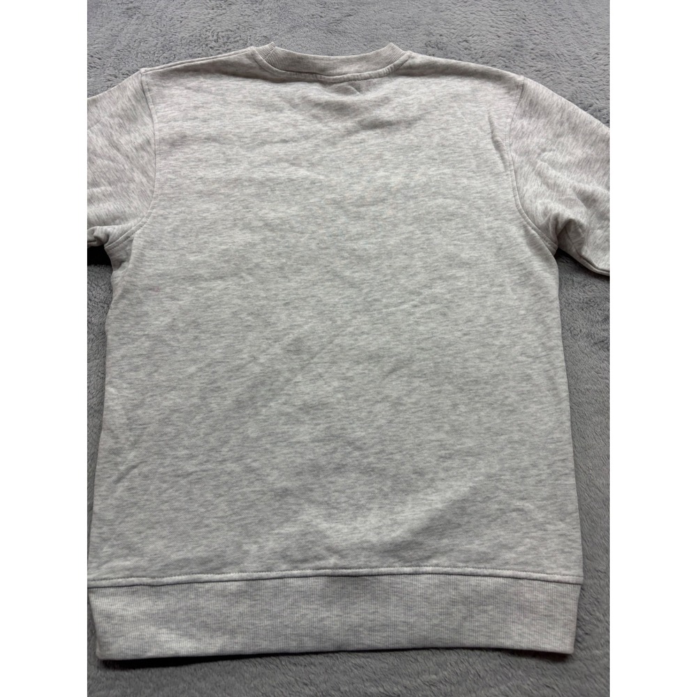 Rivalry Threads Kansas Jayhawks Oversized Sweatshirt Gray NCAA Crewneck Womens S - Picture 4 of 5